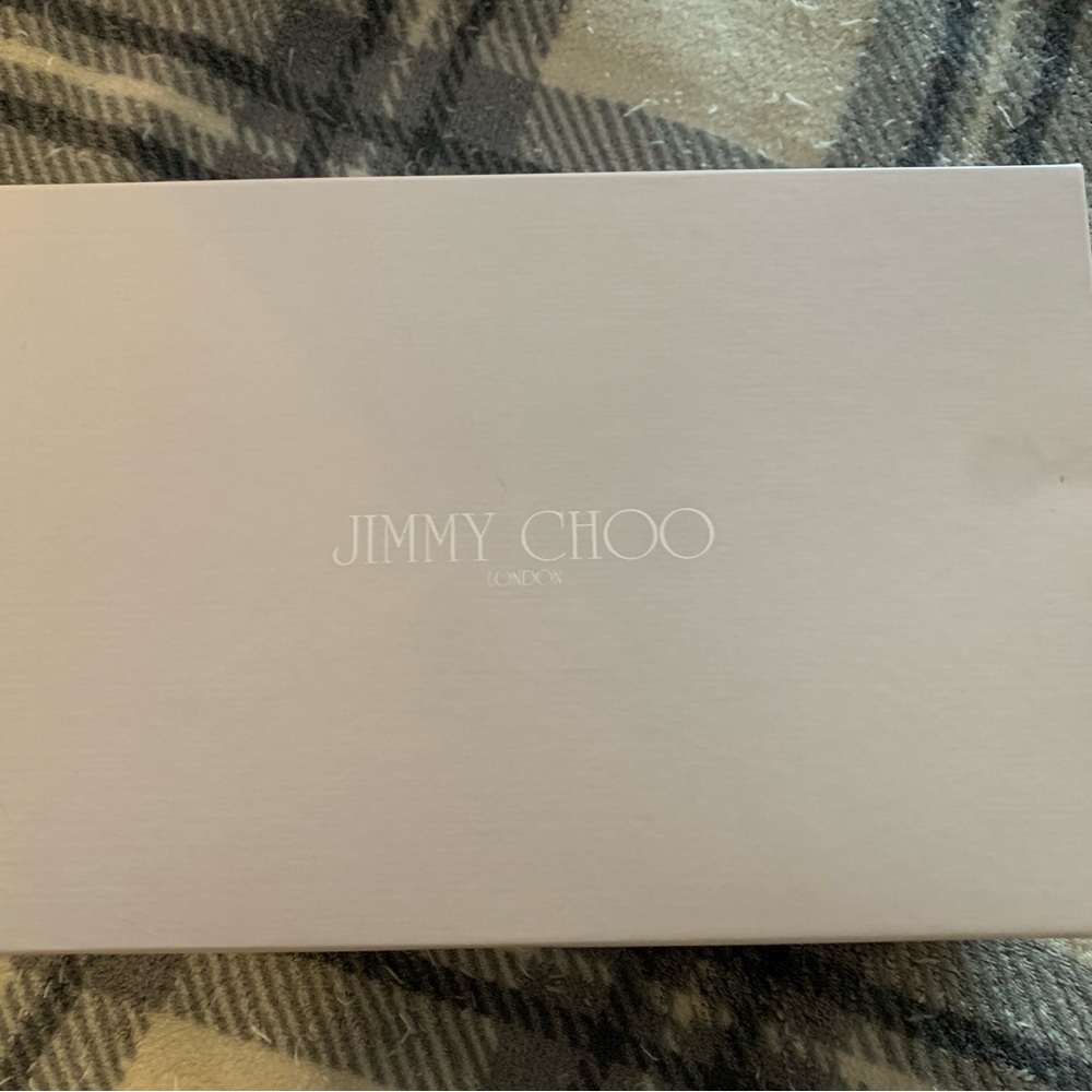 Jimmy Choo Cream Shopping Bag with Ribbon - Picture 2 of 11